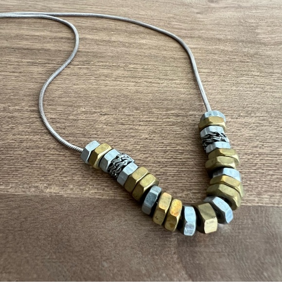 YSL • Nuts and Bolts Hardware Necklace - Picture 3 of 7